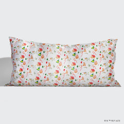 Kitsch x elf Satin Pillowcase in Periwinkle Christmas - King