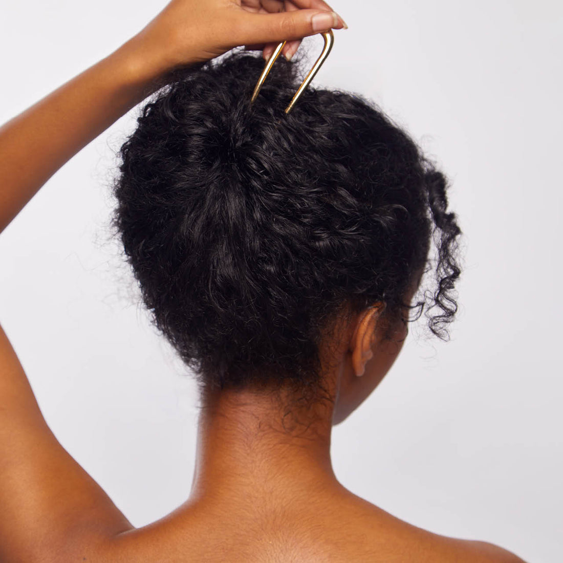 Gold French Hair Pin