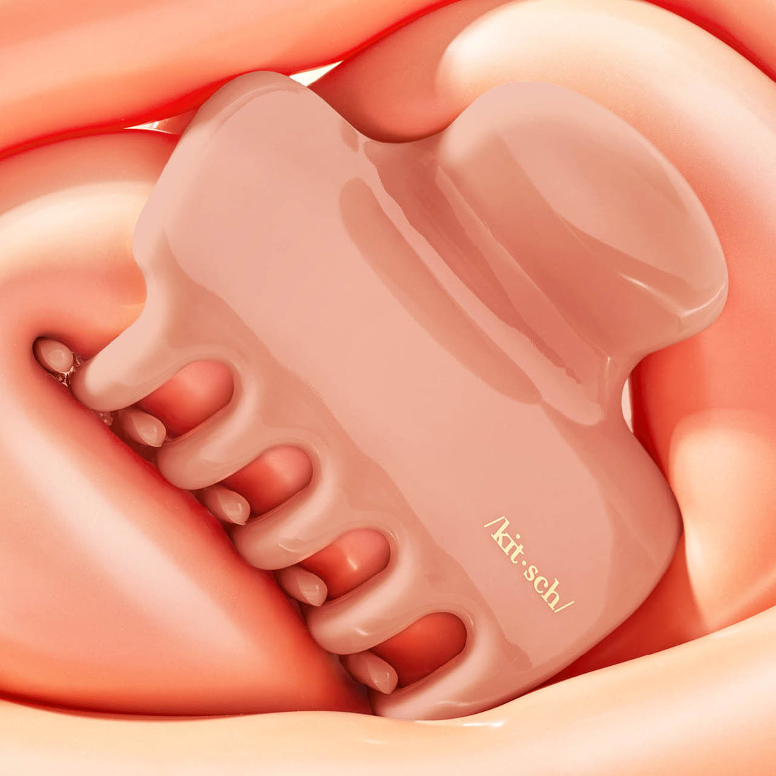 Rosewood Cloud Claw Clip