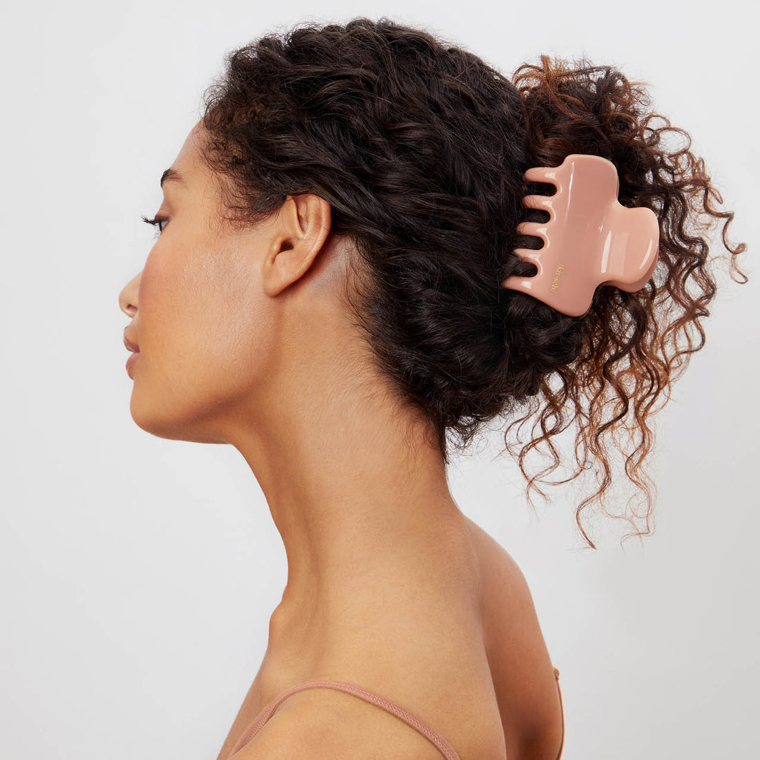 Rosewood Cloud Claw Clip