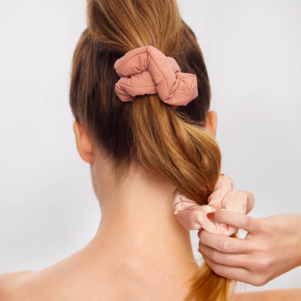 Rosewood Cloud Scrunchies 3pc Set