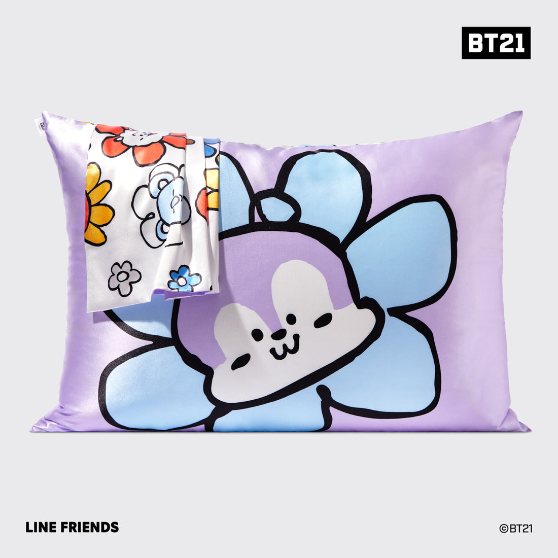 Kitsch x BT21 Satin Pillowcase in MANG