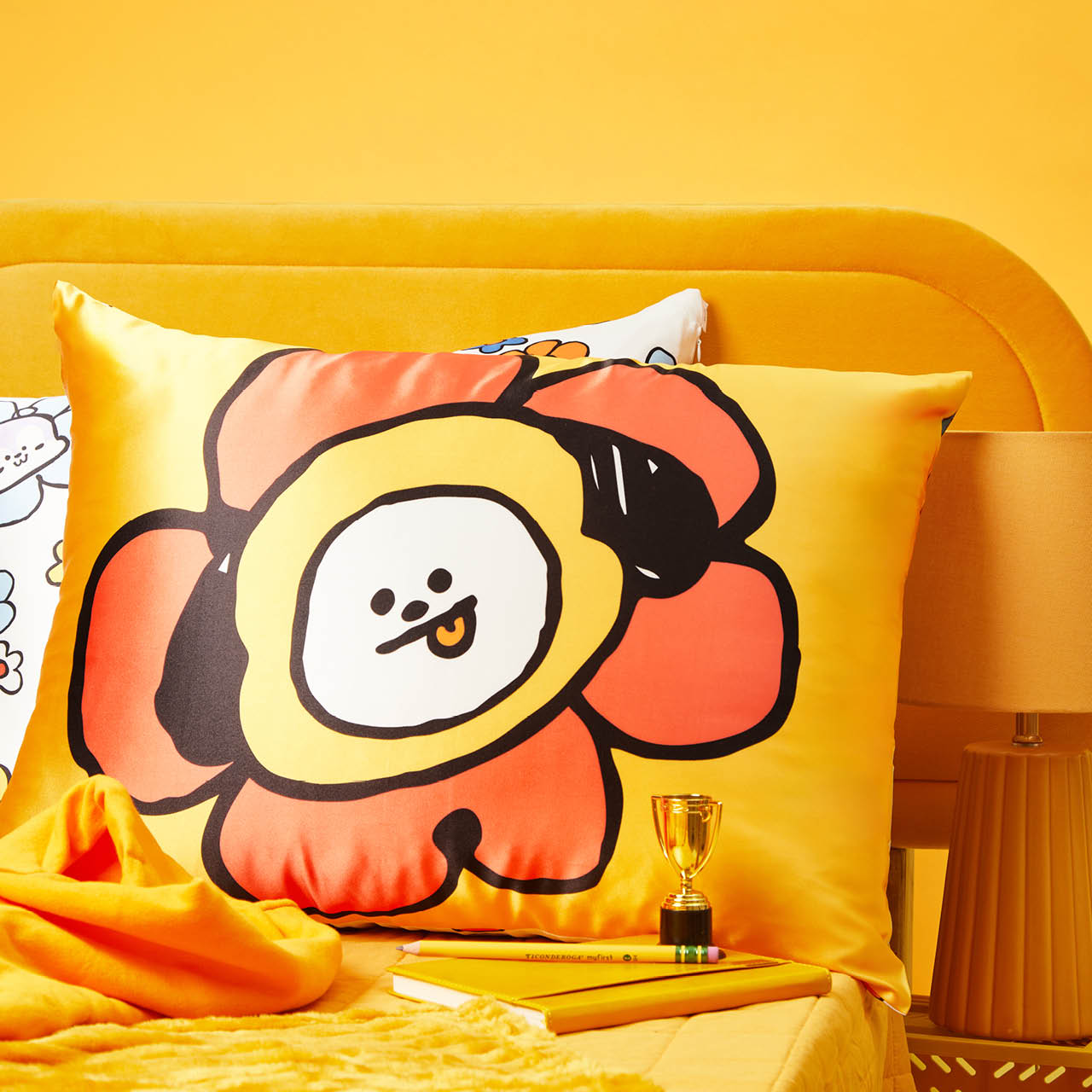 Kitsch x BT21 Satin Pillowcase in CHIMMY