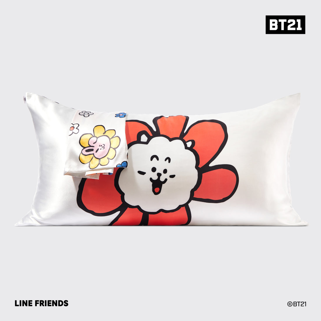 Kitsch x BT21 Satin Pillowcase in RJ - King