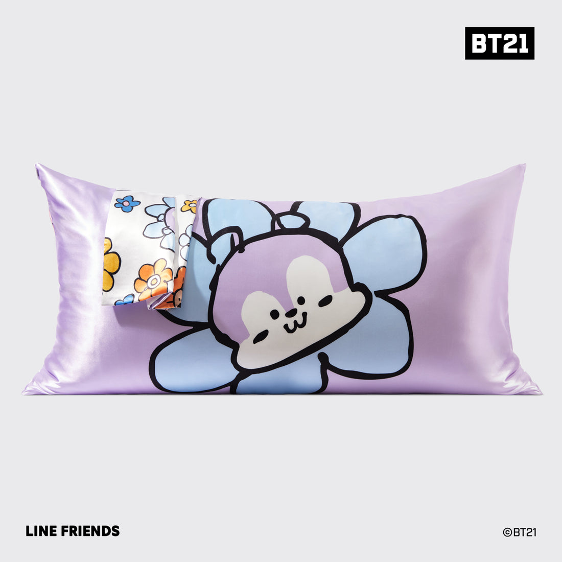 Kitsch x BT21 Satin Pillowcase in MANG - King