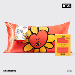 Kitsch x BT21 Satin Pillowcase in TATA - King
