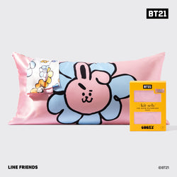 Kitsch x BT21 Satin Pillowcase in COOKY - King