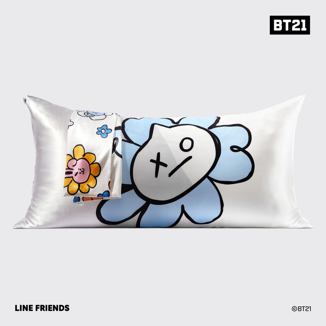 Kitsch x BT21 Satin Pillowcase in VAN - King