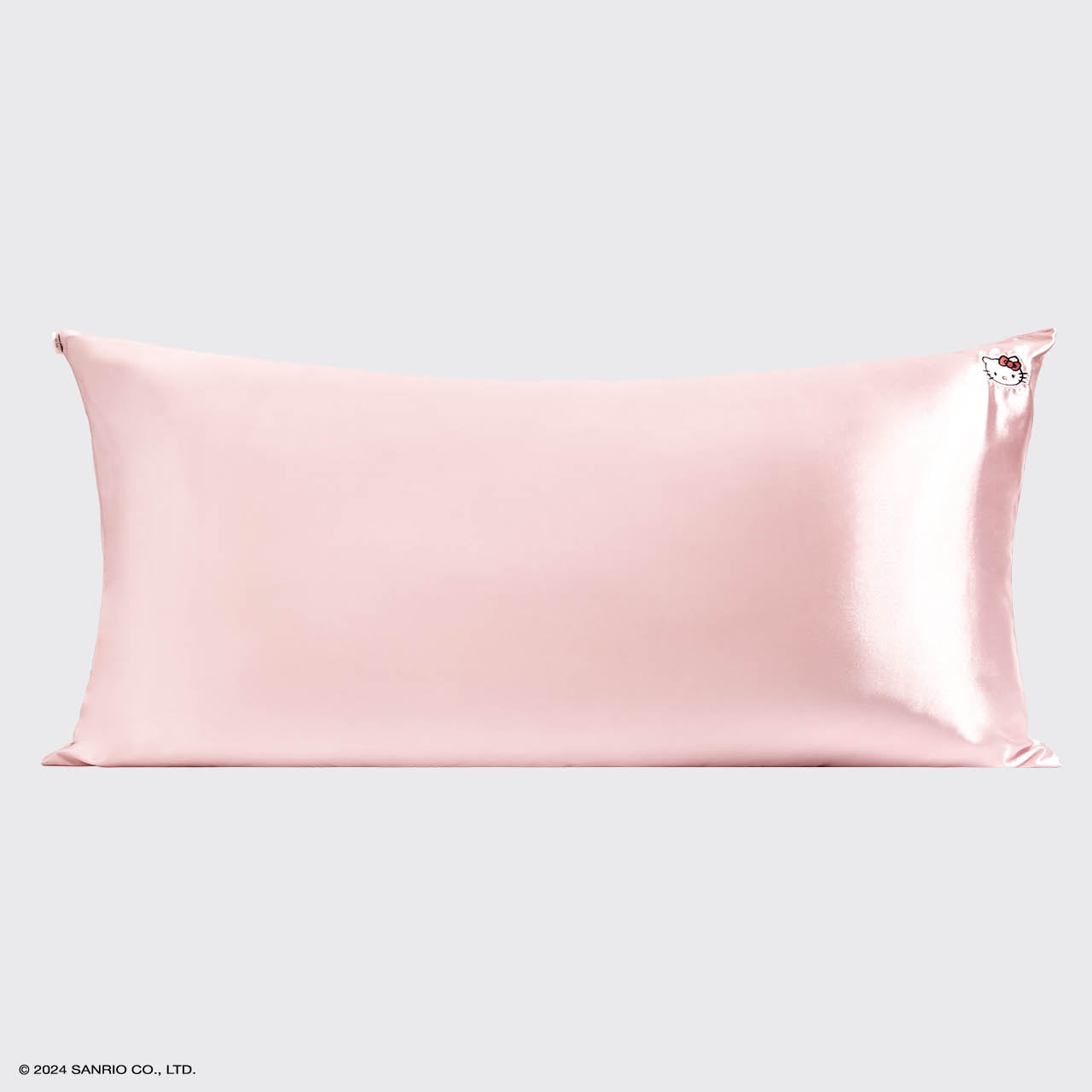 Kitsch x Hello Kitty Satin Pillowcase in Pink Hello Kitty Face - King