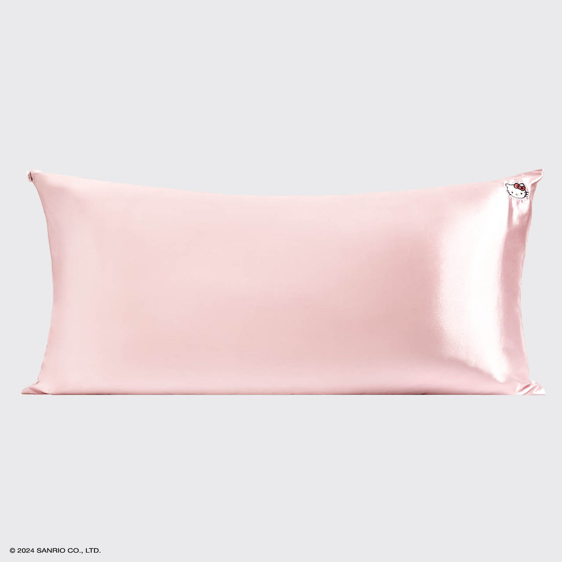 Kitsch x Hello Kitty Satin Pillowcase in Pink Hello Kitty Face - King