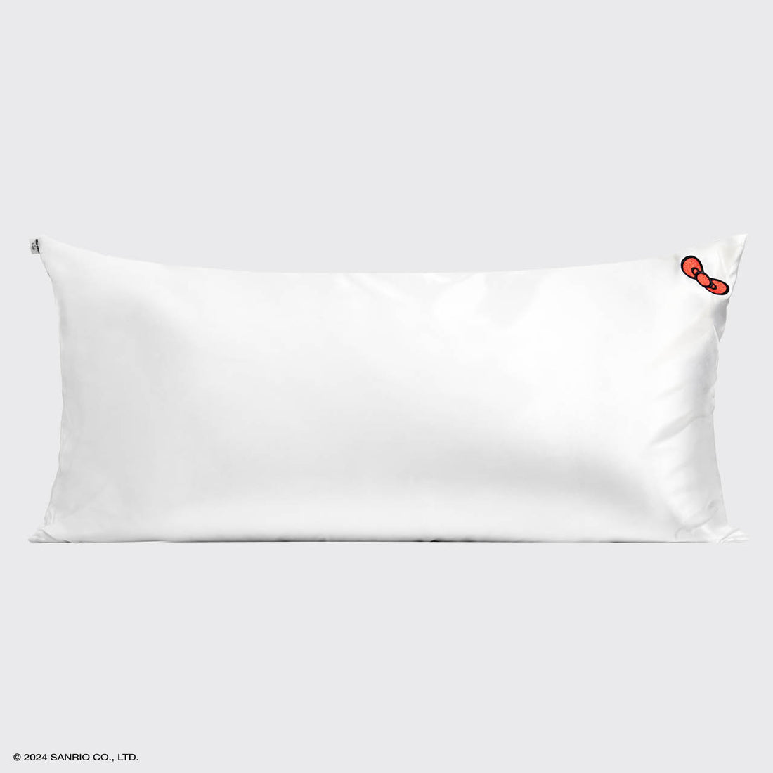 Kitsch x Hello Kitty Satin Pillowcase in Ivory Kitty Bow - King