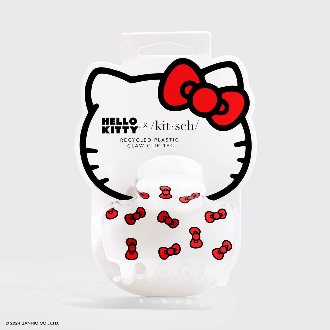 Hello Kitty x Kitsch Recycled Plastic Claw Clip  - Kitty Bows