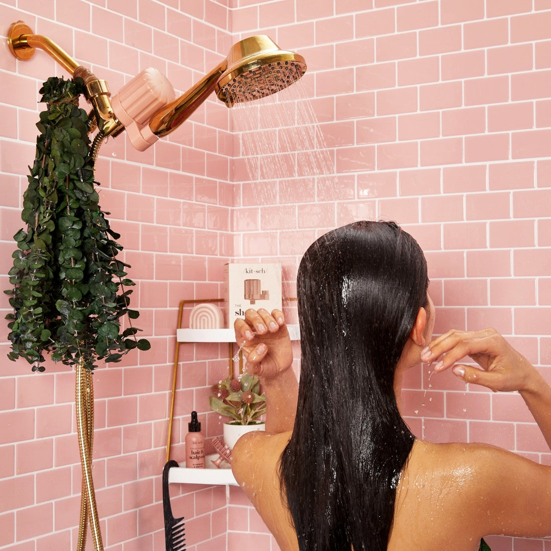 Terracotta Shower Filter