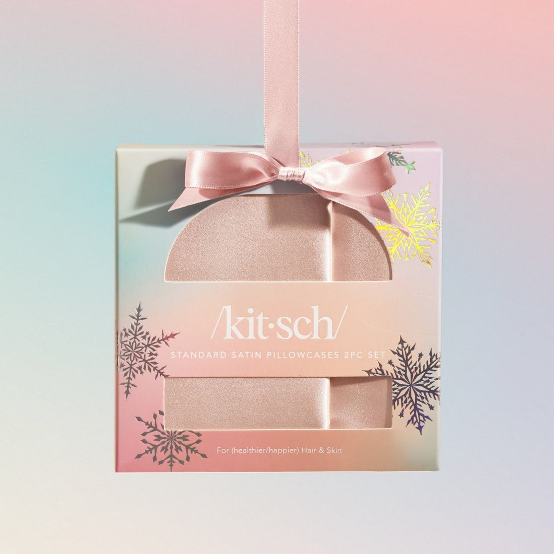 Limited Edition Blush Satin Pillowcases 2pc Set - Standard