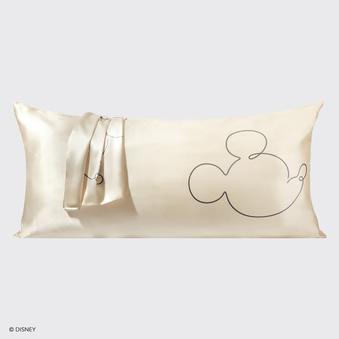 Kitsch x Mickey and Minnie Satin Pillowcase in Mr. Mouse - King