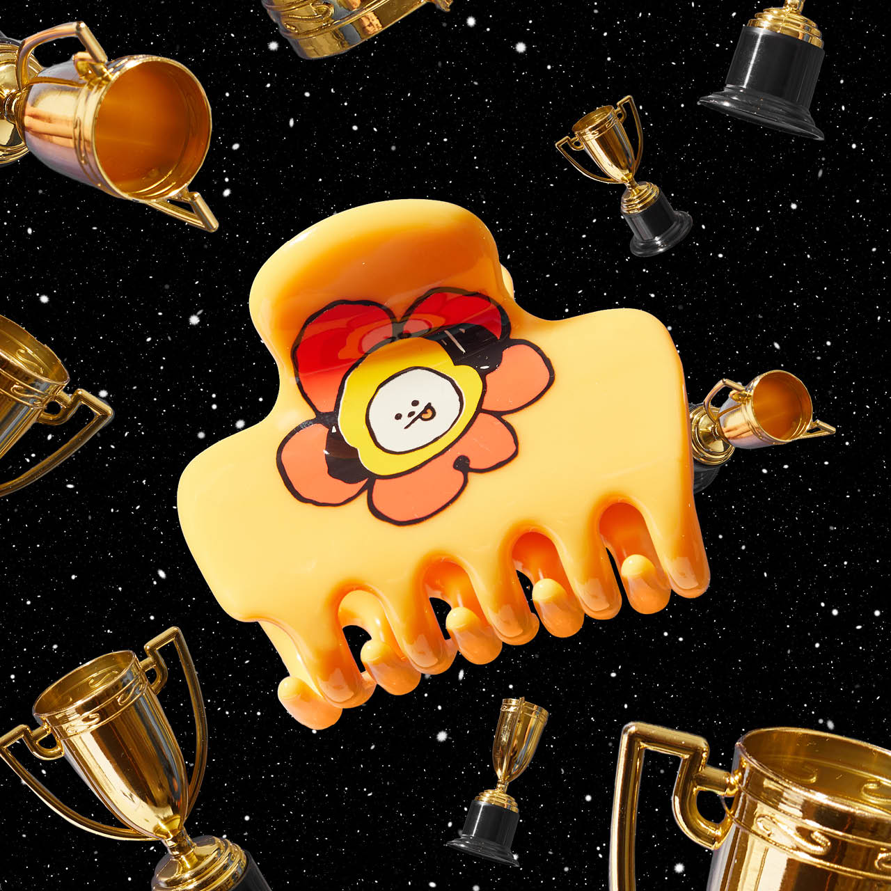 Kitsch x BT21 Cloud Claw Clip in CHIMMY