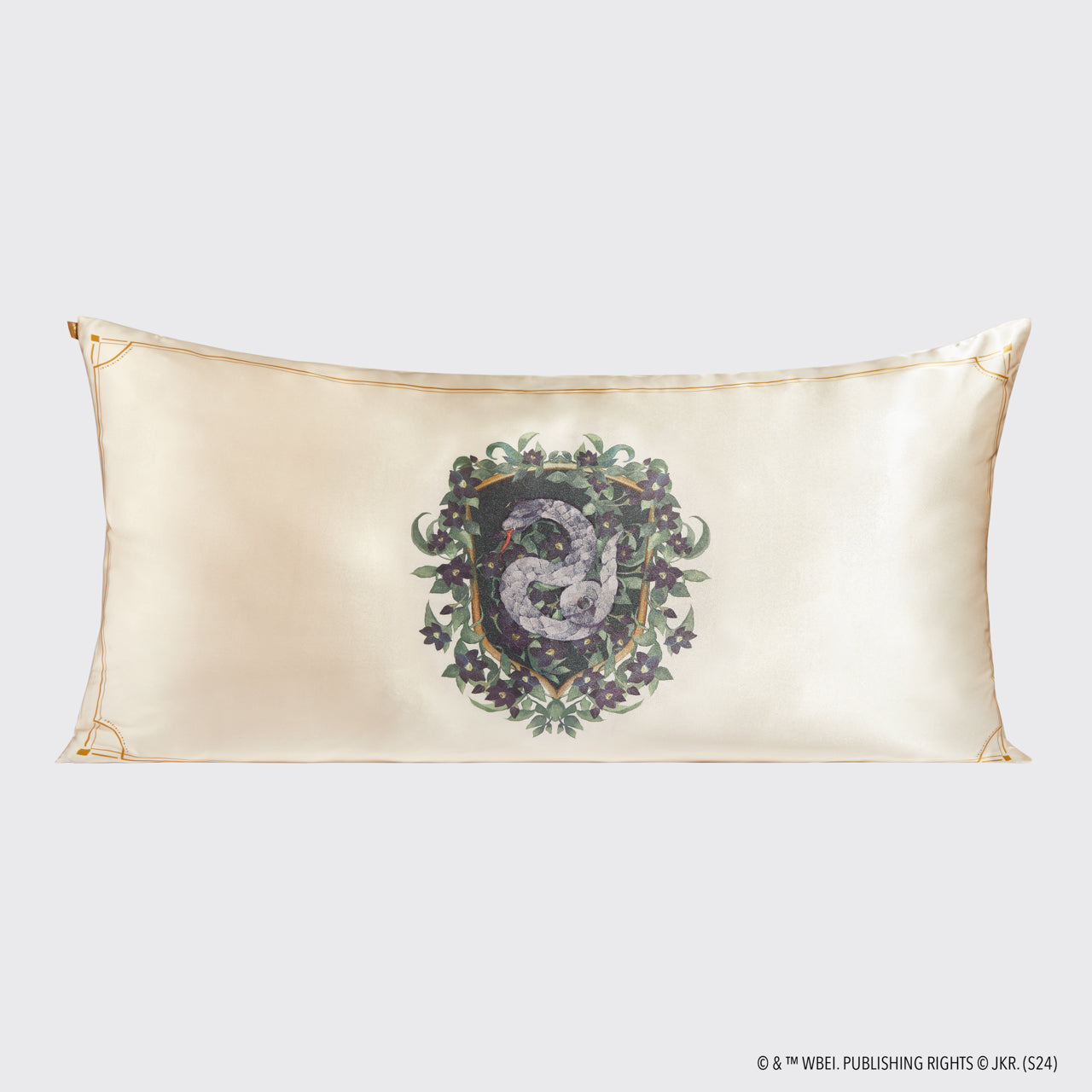 Kitsch x Harry Potter Satin Pillowcase in Slytherin - King