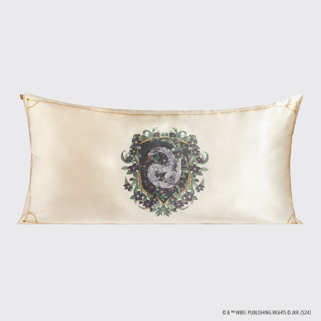 Kitsch x Harry Potter Satin Pillowcase in Slytherin - King