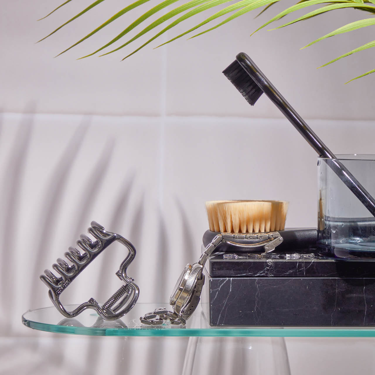 Hematite Metal Cloud Claw Clip