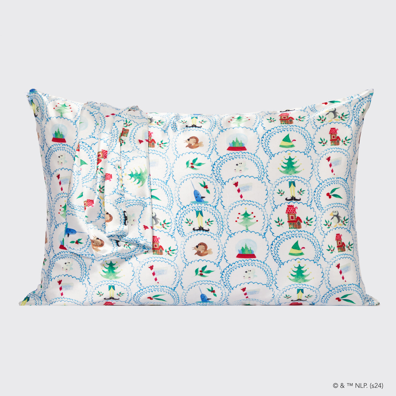 Kitsch x elf Satin Pillowcase in North Pole