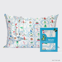 Kitsch x elf Satin Pillowcase in North Pole