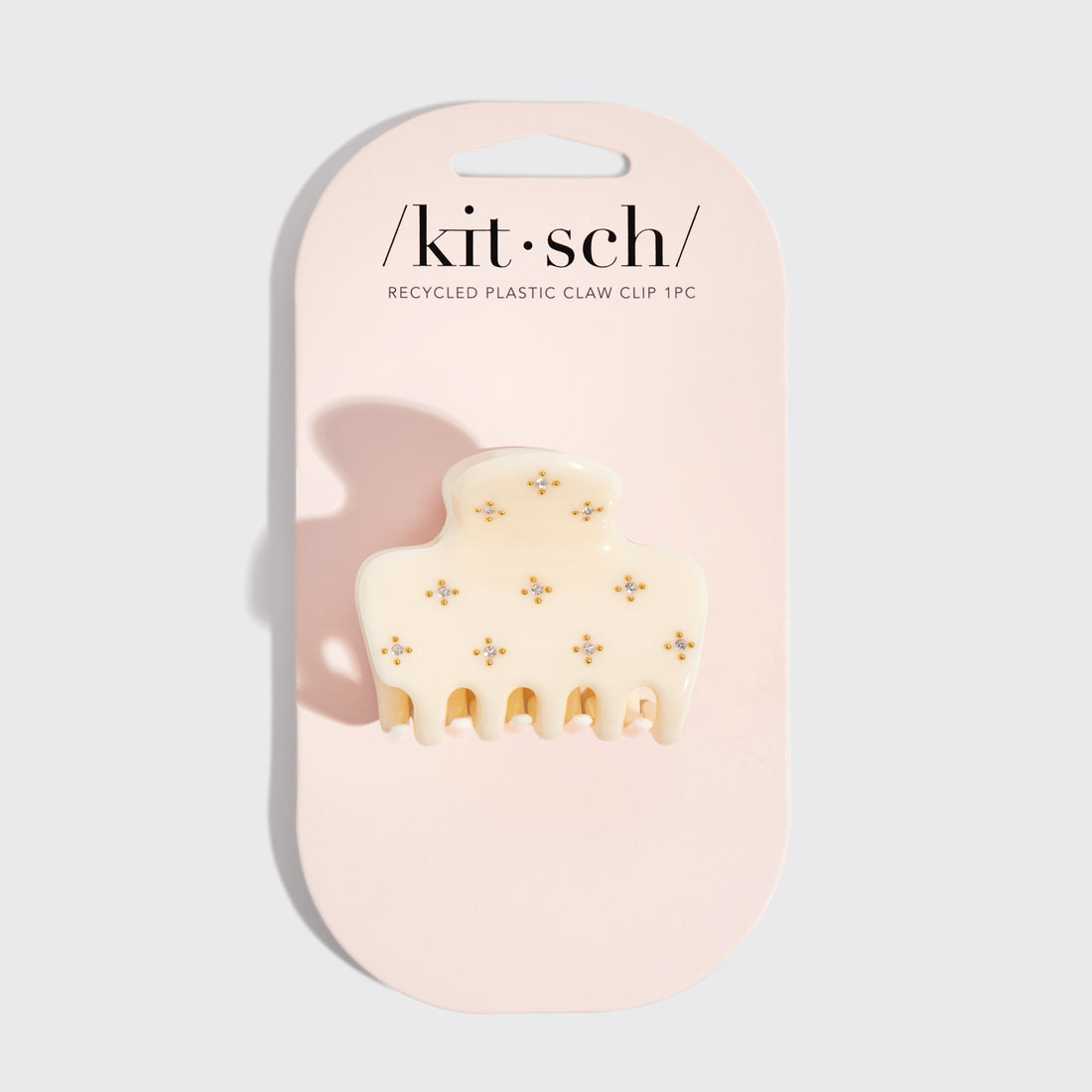 Ivory Rhinestone Cloud Claw Clip