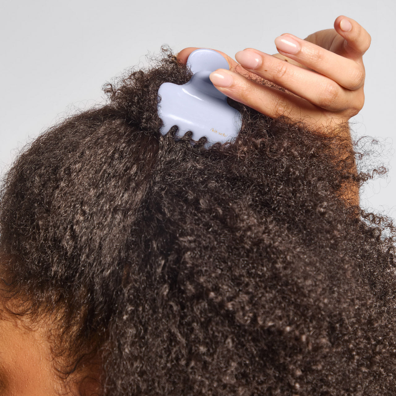 Hydrangea Breeze Cloud Claw Clip - Medium