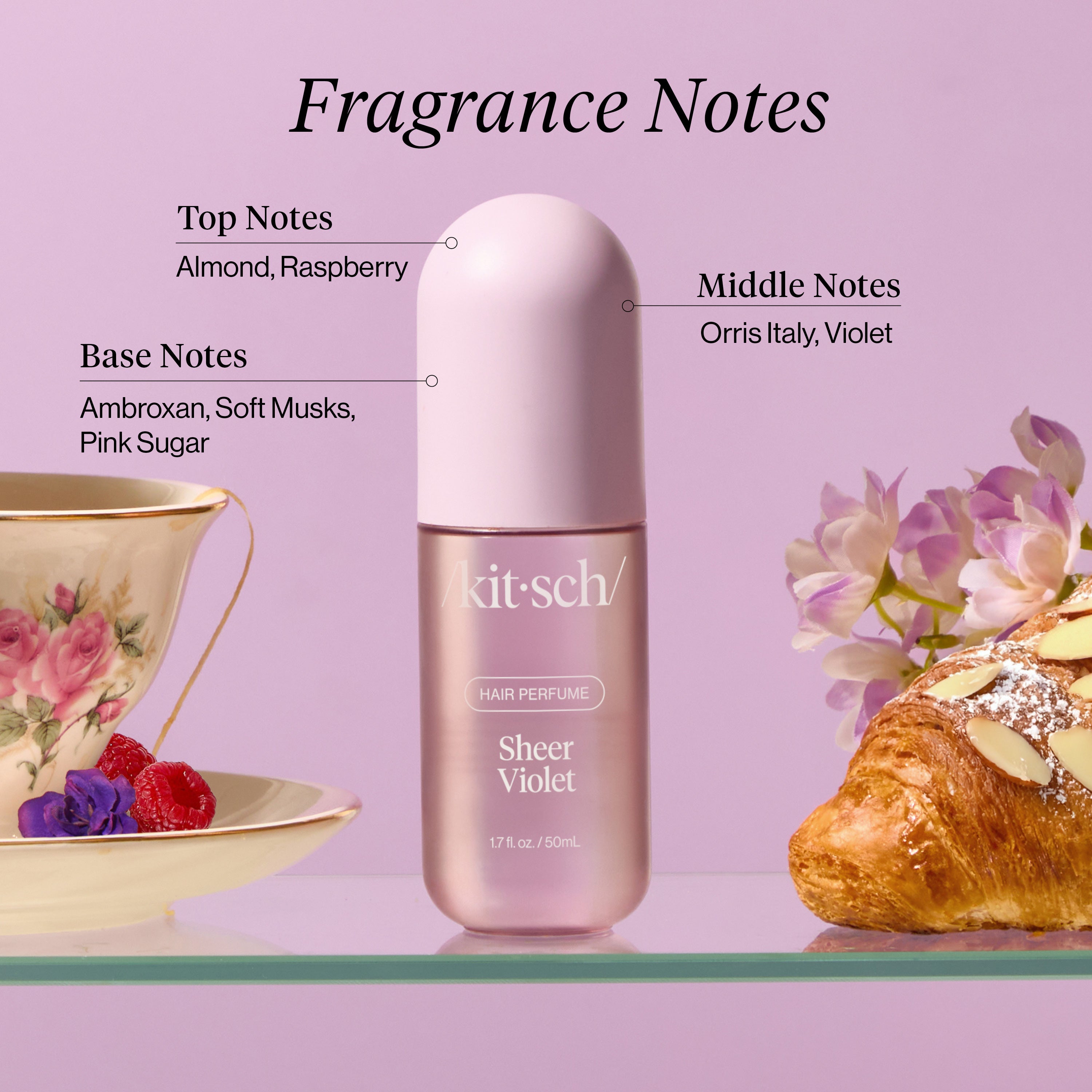 Sheer Violet Hair Perfume