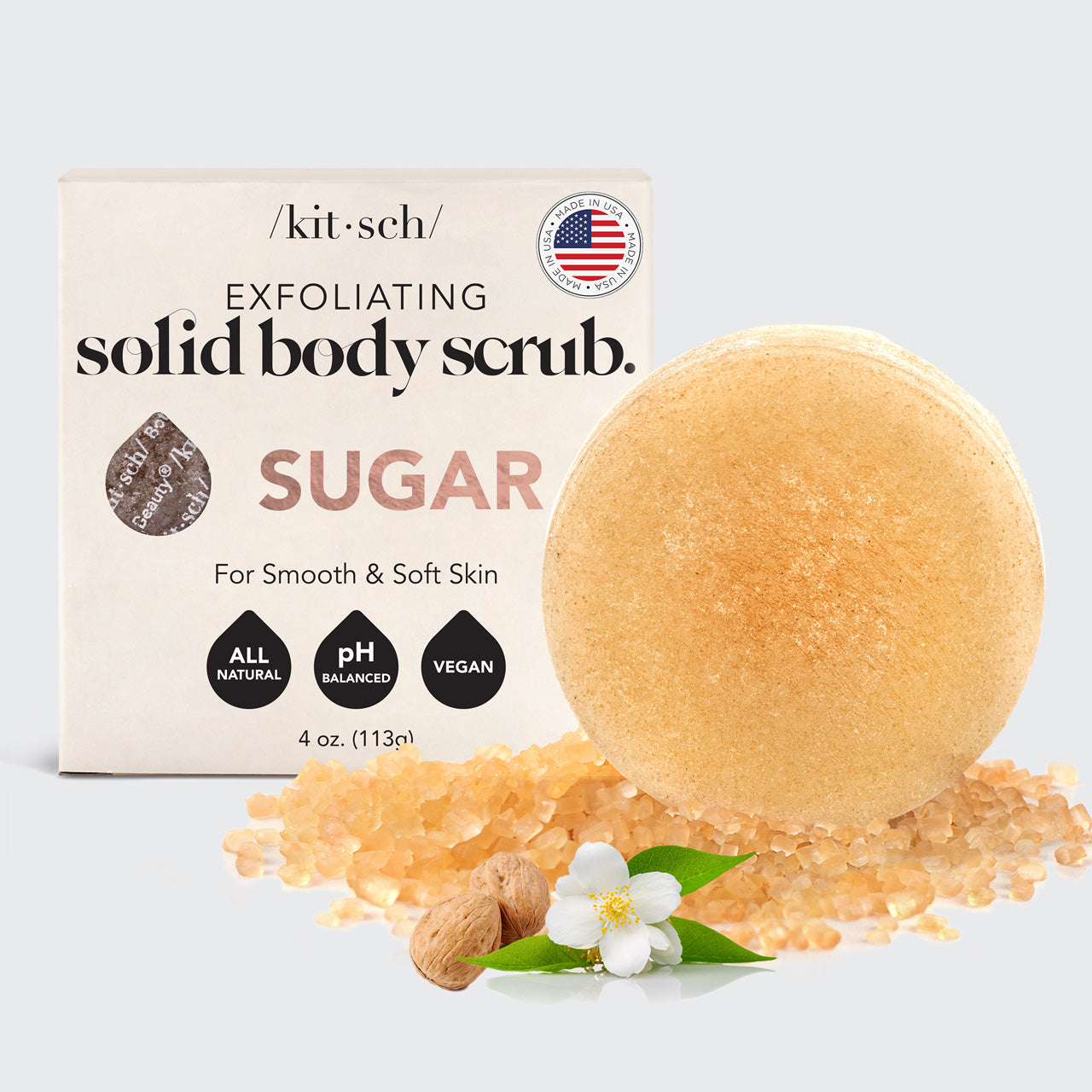 Sugar Exfoliating Solid Body Scrub