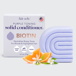 Purple Toning Conditioner Bar for Color-Treated & Grey Hair