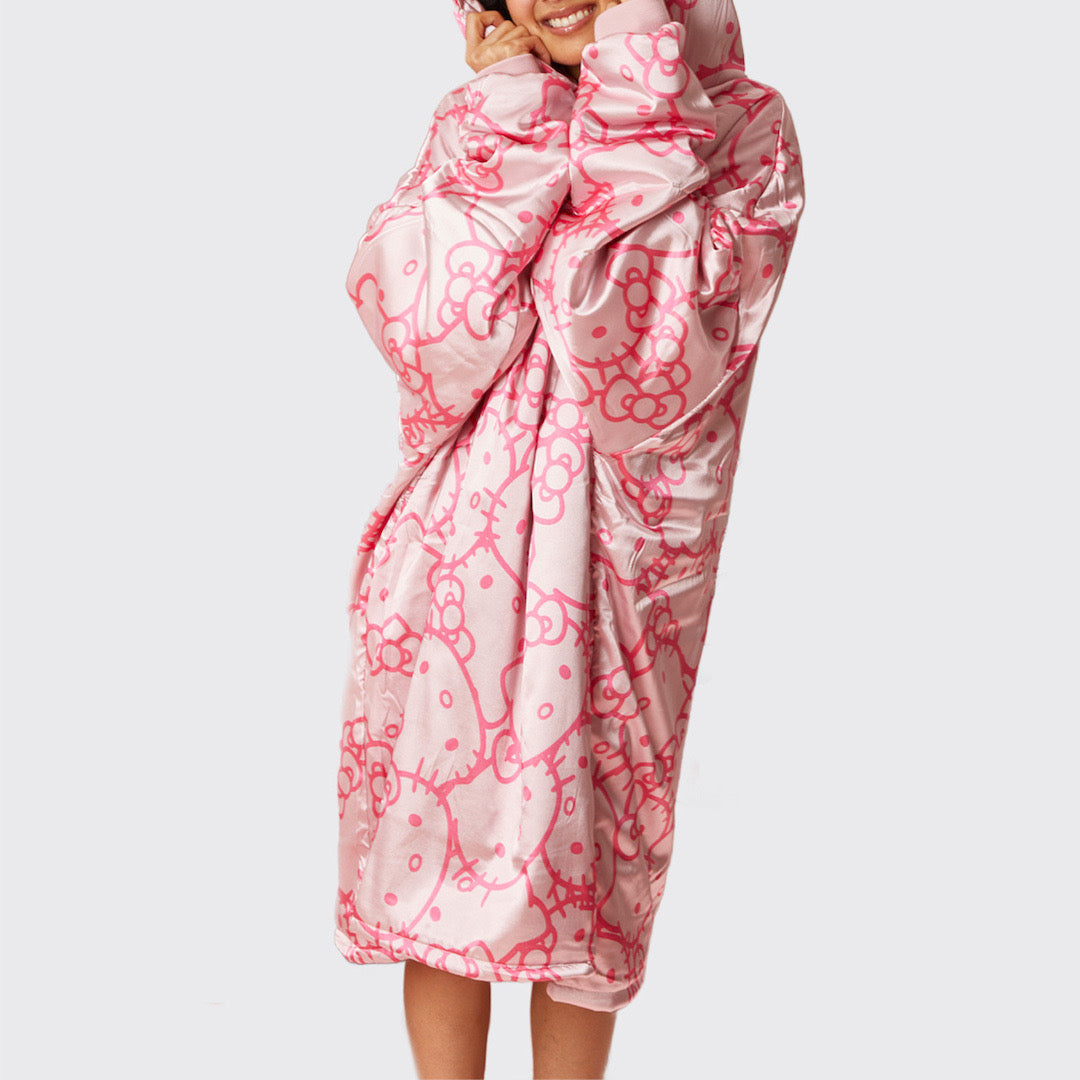 Kitsch x Hello Kitty Satin Glazey in Pink Kitty Faces