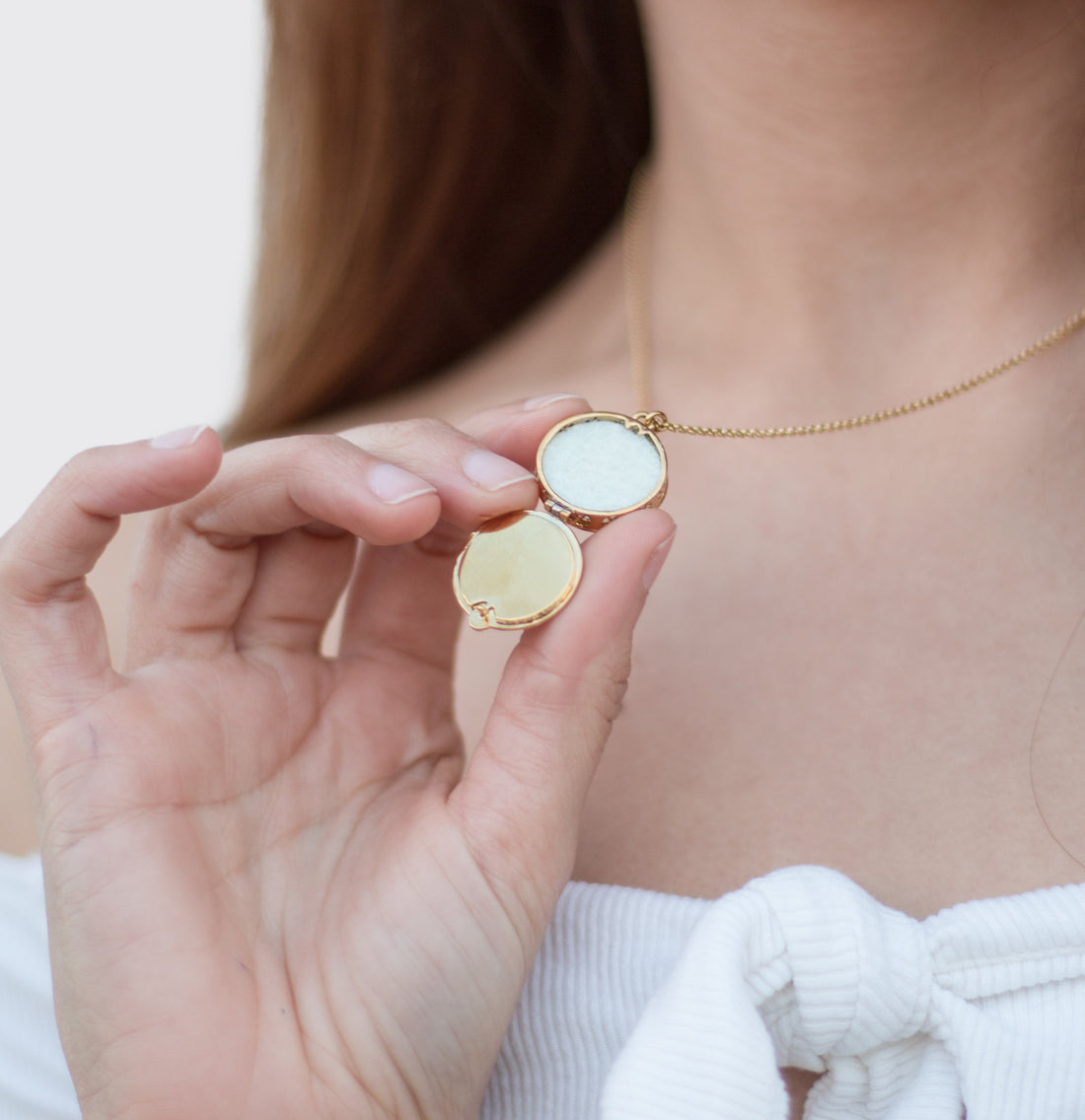 Carved Aromatherapy Locket