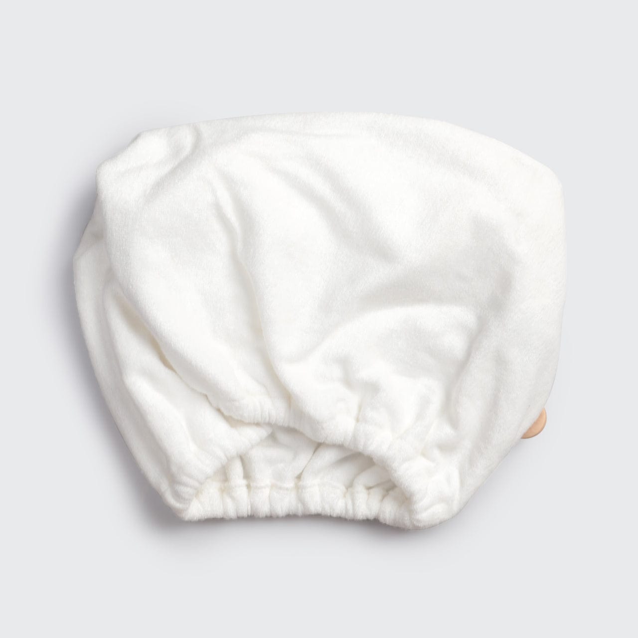Organic Bamboo Hair Towel - White