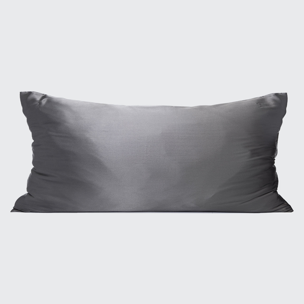 Satin Pillowcase in Charcoal - King